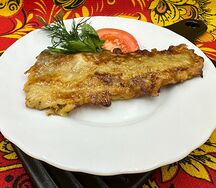 Минтай жареный