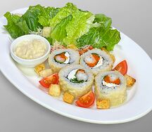 Ролл Цезарь с креветкой