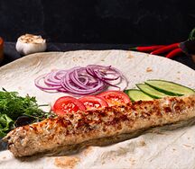 Люля из баранины в лаваше