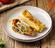 Домашние блинчики с мясом