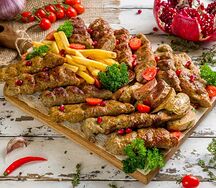 Ассорти из люля с овощами Lite