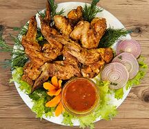Крылья куриные на гриле