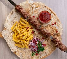 Люля из свинины и говядины