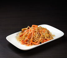 Лапша прозрачная с овощами