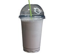 Молочный коктейль клубничный