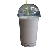 Молочный коктейль клубничный