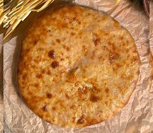Пирог с ветчиной и сыром