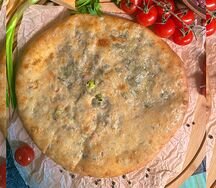 Пирог со шпинатом и сыром
