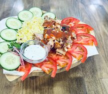 Донер порционный с курицей и рисом