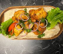 Шашлык из куриного бедра