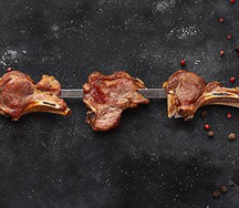 Шашлык из каре бараньего