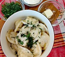 Пельмени Курица с сыром