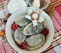 Вареники с вишней