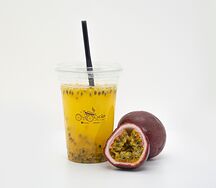 Лимонад из свежей маракуйи