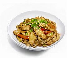 Лапша удон WOK с курицей