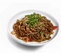 Гречневая лапша WOK с овощами