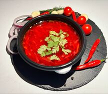 Борщ с говядиной 