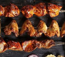 Шашлык из куриных крылышек