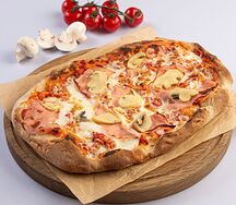 Пицца римская Ветчина и грибы (20х30 см)