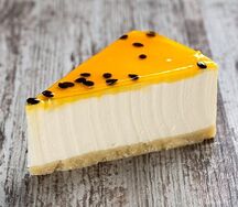 Чизкейк Манго-маракуйя