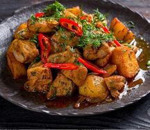 Оджахури из курицы