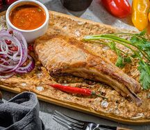 Шашлык из свиной корейки