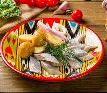 Сельдь с картошкой