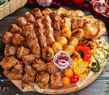 Ассорти мяса на мангале