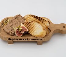 Кростини с нежным паштетом печени цыпленка