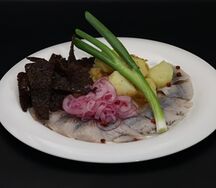 Селёдка с картофелем