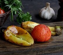 Овощной шашлык