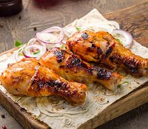 Шашлык из куриной голени