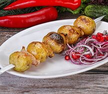Картошка на мангале
