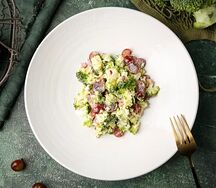 С брокколи и беконом