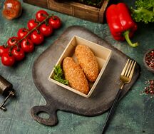 Зразы картофельные с куриной начинкой