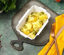Картофель отварной с укропом