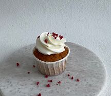 Домашний морковный капкейк