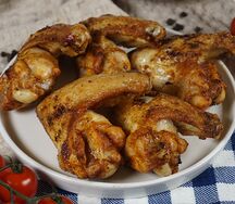 Шашлык из куриных крыльев
