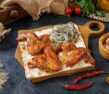 Крылья куриные на углях 