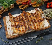Куриный шашлык Табака на углях 