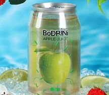 Напиток сокосодержащий Bodrini со вкусом яблока