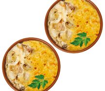 Жюльен из курицы с грибами