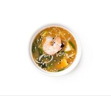 Мисо суп с креветками