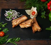 Шашлык из свиных ребер