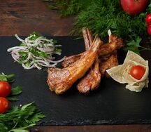 Шашлык из бараньей корейки