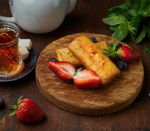 Блинчики с творогом