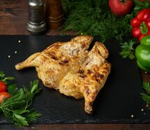 Шашлык из целого цыпленка