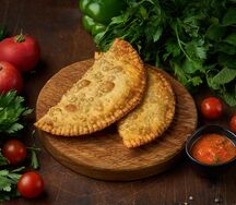 Чебуреки с говядиной и брынзой