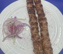 Люля-кебаб на углях из говядины
