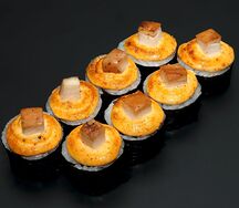 Запеченный ролл с курицей острый